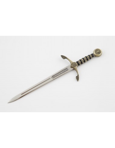 Small Black Prince Sword Bronze by Zetan Medieval Letter openers and Mini swords buy online