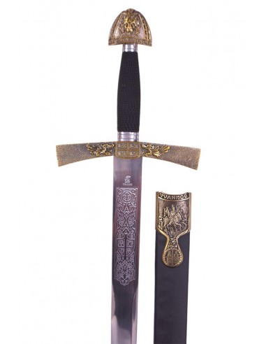 Espada Ivanhoe Com Bainha 105 Cm. por Zetan Medieval Espadas Fantasia compre online