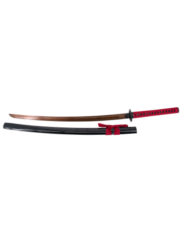 Damascus Functional Practice Katana - Zetan Medieval Store- Functional katanas to buy online