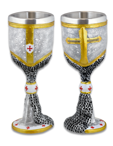 Chalice Temple cotte de mailles par Zetan Medieval Boutique en ligne dans  Calice et tasses