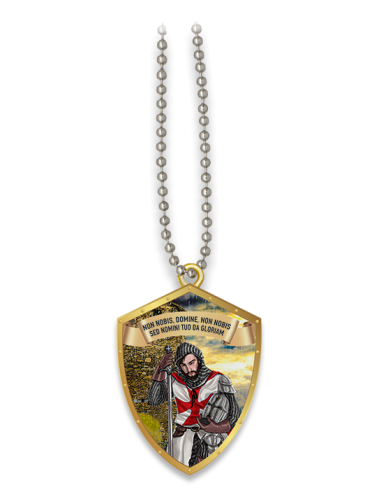 Pendentif Templier 37 par Zetan Medieval Boutique en ligne dans  Pendentifs