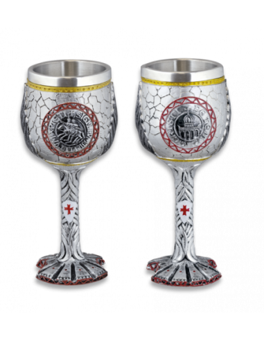 Copa Sigillum Militum Xpisti de Zetan Medieval Tienda online en Cáliz y Tazas