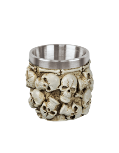 Skulls shot glass by Zetan Medieval Online store in Chalice and cups