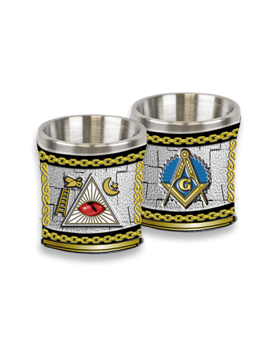 Masons shot glass by Zetan Medieval Online store in Chalice and cups