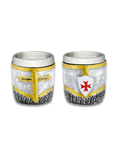 Vaso chupito Templario Cota de Zetan Medieval Tienda online en Cáliz y Tazas