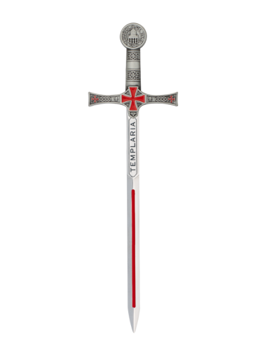 Mini Spada Templare Argento di Zetan Medieval Piparters e Mini Swords acquista online