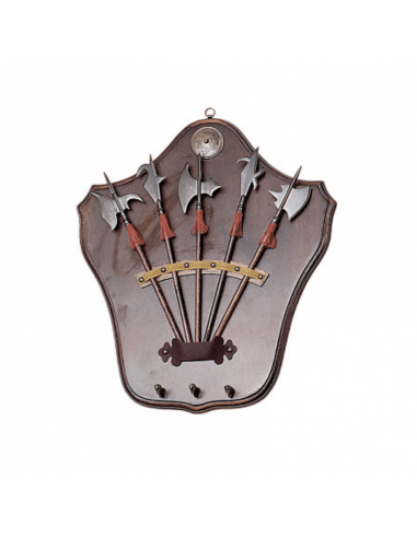 Panoply Keys With Mini Halberds by Zetan Medieval Online store in Panoply