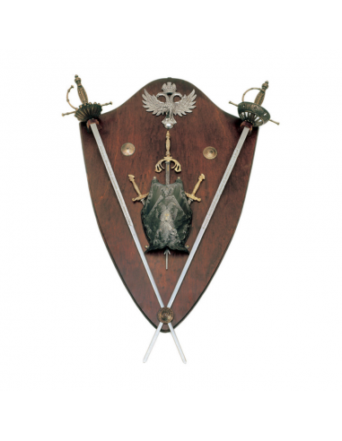 Mini Chest Panoply And 2 Swords by Zetan Medieval Online store in Panoply