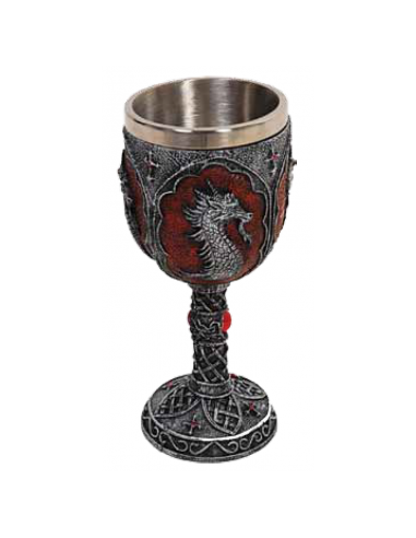 Medieval Chalice Dragon 18 Cm. by Zetan Medieval Online store in Chalice and cups