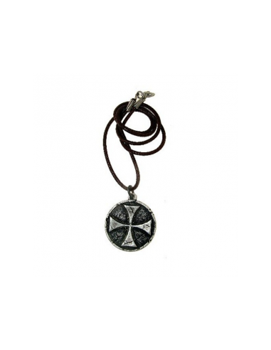 Large Templar Cross Pendant (3.3 Cm) by Zetan Medieval Online store in Pendants