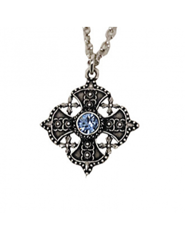 Cross Pendant With Stone by Zetan Medieval Online store in Pendants