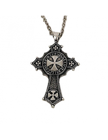 Pendentif Croix Des Templiers par Zetan Medieval Boutique en ligne dans  Pendentifs