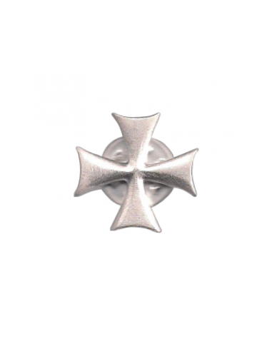 Broche En Plata Cruz Templaria de Zetan Medieval Tienda online en Templarios