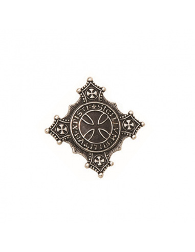 Templar Cross Brooch by Zetan Medieval Online store in Templars