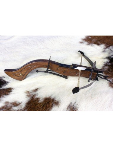 Gun-Shaped Crossbow (19 X 31 Cm) - Zetan Medieval Store- Crossbows