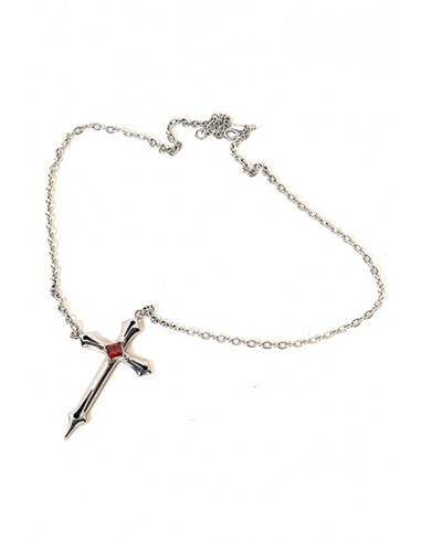 Gothic-Anhänger Mit Rotem Kreuz von Zetan Medieval Online-Shop in Anhänger