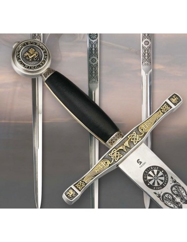 Excalibur Sword Decorated by Zetan Medieval Historical swords buy online