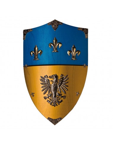 Charlemagne Wood Shield by Zetan Medieval Espadas in our Medieval Zetan Store in the Medieval shields category