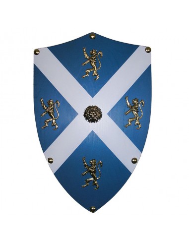 Escudo De Madeira Do Coração Valente de Zetan Medieval Espadas em nossa Loja Medieval Zetan na categoria Escudos medievais