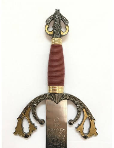 Tizona Sword Of The Cid Decorated Cadet by Zetan Medieval Historical swords buy online