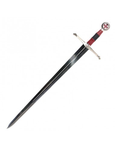 Sky Knights Sword With Sheath by Zetan Medieval Templar swords buy online