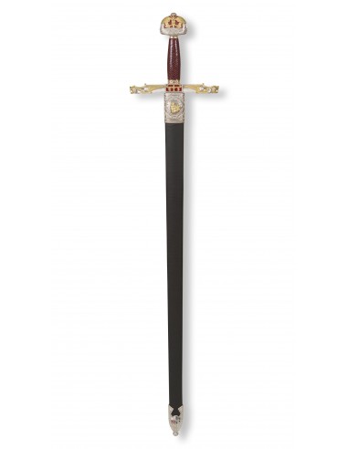 Charlemagne Sword 105 Cm With Board by Zetan Medieval Historical swords buy online