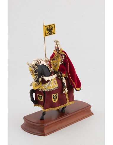 Figur Barbarossa Zu Pferd 35 Cm von Zetan Medieval Online-Shop in Zahlen und Miniaturen