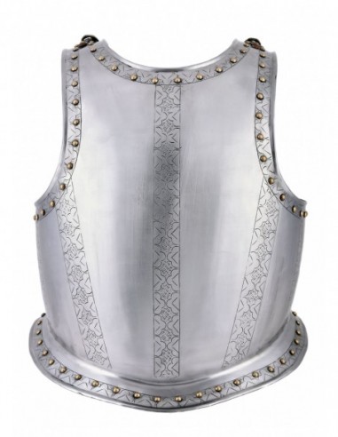 Cuirasse Médiévale Avec Gravures - Magasin médiéval Zetan- Armure