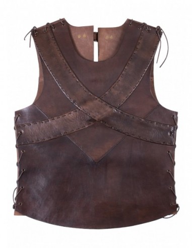 Pectoral Leather Armor - Zetan Medieval Store- Medieval and Roman bibs