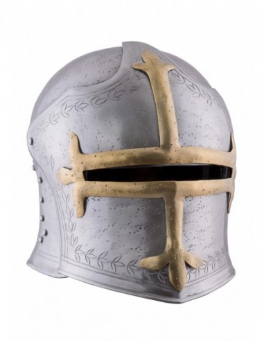 Casco Sallet De Arquero Con Visera