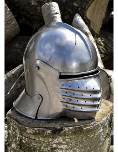 Casco Medieval Sallet De Fuelle