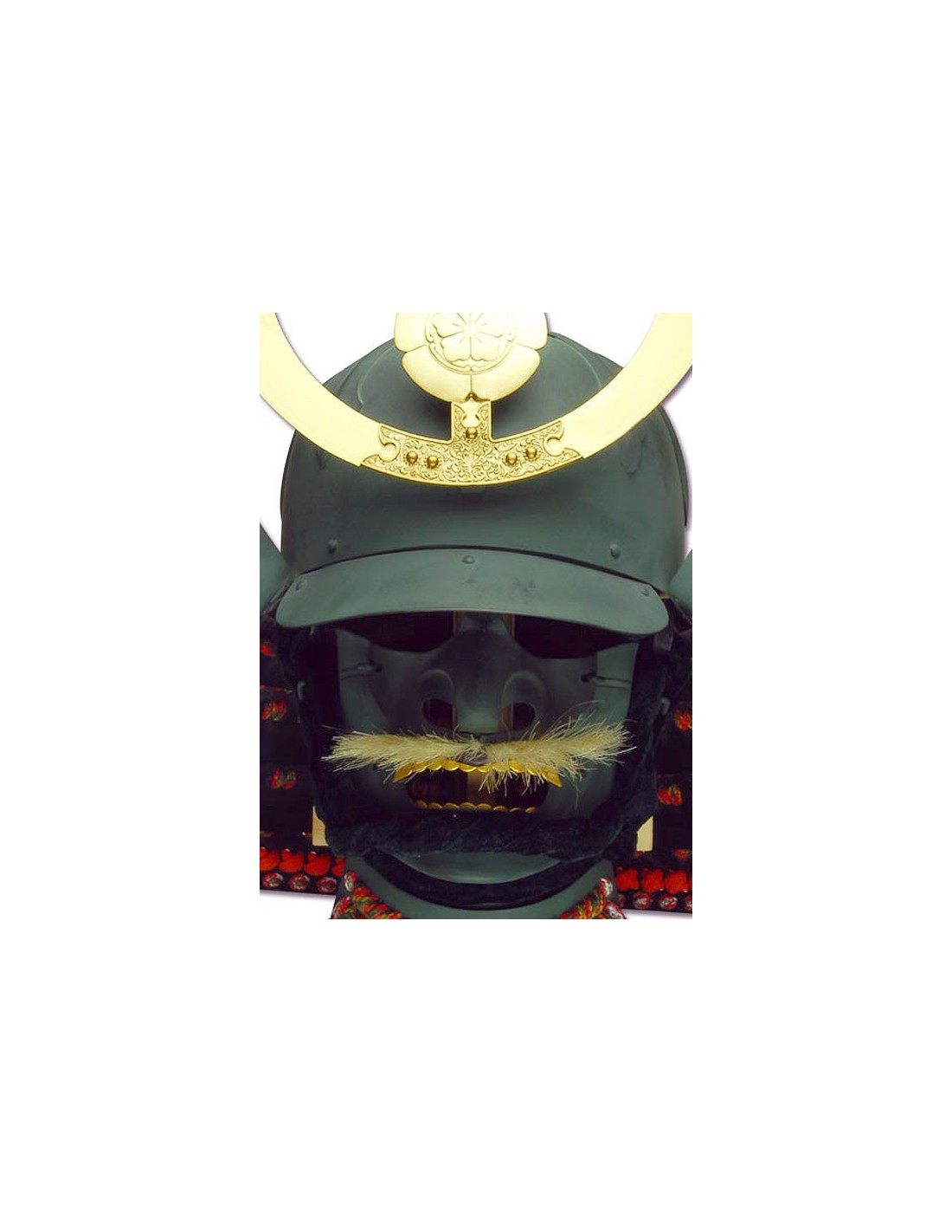 Maschera Samurai, Casco Samurai, Samurai Kabuto, Maschera in pelle