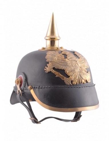 Casco Prusiano De Infantería Pickelhaube - Tienda Zetan Medieval-  Cascos Medievales comprar online