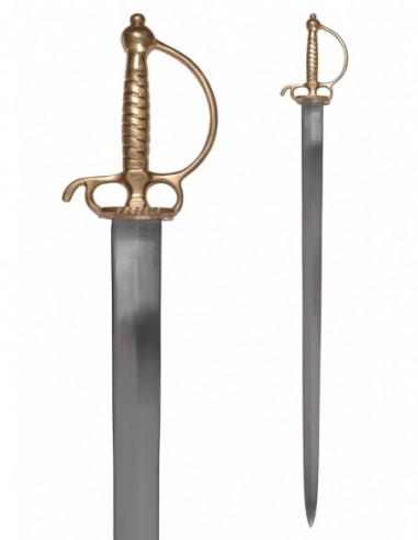 European Short Sword Xviii Century With Scabbard by Zetan Medieval Historical swords buy online