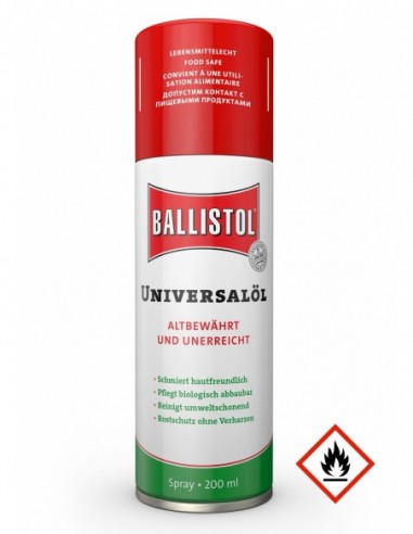 Ballistol Universal Oil Spray - Zetan Medieval Store- Maintenance of weapons and armor to buy online