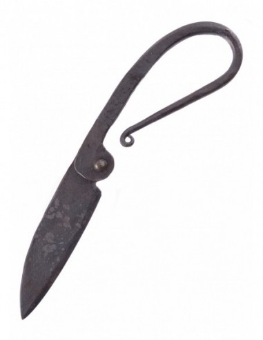 Jackknife (Folding Knife) With Leather Sheath by Zetan Medieval Online store in Mentor and cutlery