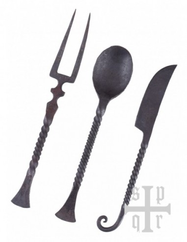 Medieval Cutlery 3 Pieces by Zetan Medieval Online store in Mentor and cutlery