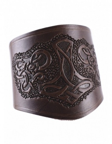 Muñequera Vikingos Thor - Tienda Zetan Medieval-  Brazaletes