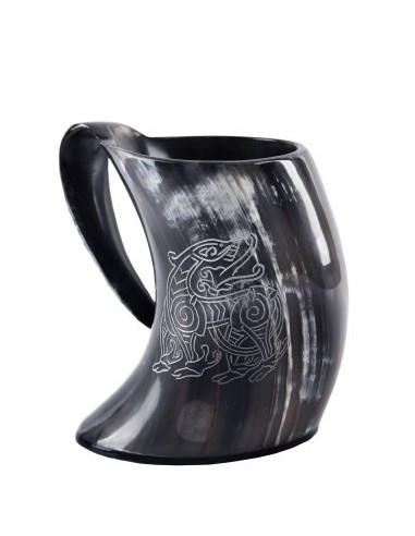 Dragon Horn Beer Mug by Zetan Medieval Online store in Viking Drinking Horns