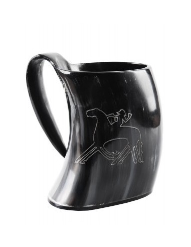 Caneca De Cerveja Viking Odin da loja online Zetan Medieval em Viking Chifres de Bebida