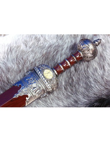 Roman sword with sheath by Zetan Medieval Roman swords buy online