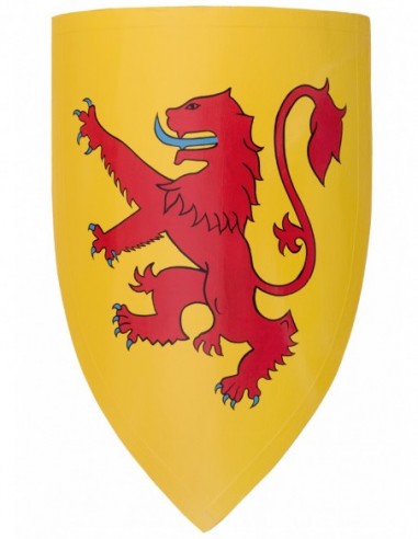 Escudo De Madeira De Robert Bruce de Zetan Battleready em nossa Loja Medieval Zetan na categoria Escudos funcionais