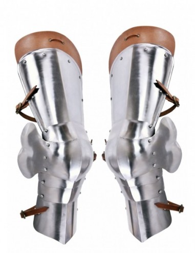 Protector Legs Armor Low Middle Ages - Zetan Medieval Store- Greaves and Leg Protector