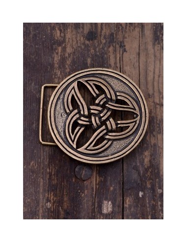 Celtic Trinity Buckle - Zetan Medieval Store- Belts