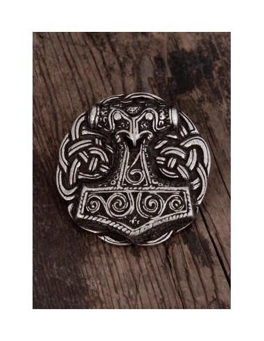 Thor Hammer Buckle - Zetan Medieval Store- Belts