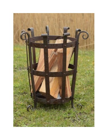 Forged Fire-Basket by Zetan Medieval Online store in Wrought iron cauldrons